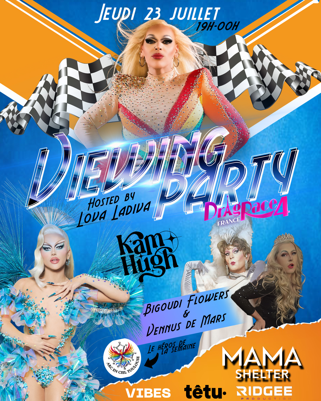 Affiche de viewing party Ridgee Production — Saison en cours